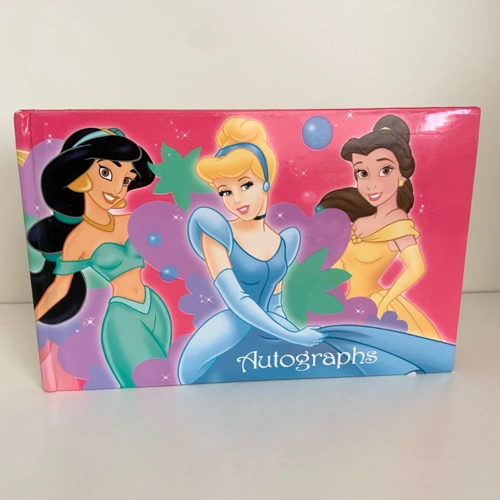Vintage 90’s Disney princess autograph book